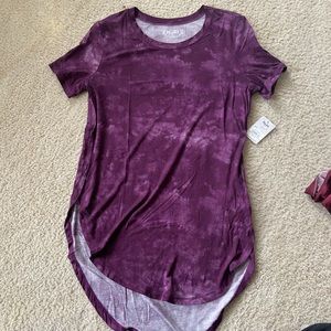 Marbled long tee